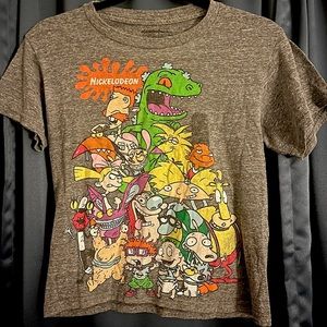 Nickelodeon 90s Cartoons Cropped T-shirt